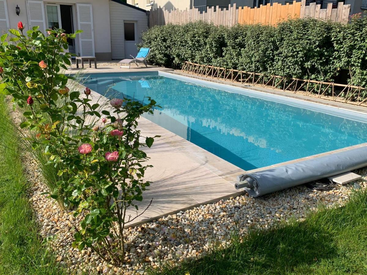Chambre D'Hotes De Verdigne Piscine Chauffee Parking Wifi Le Mans Exterior photo